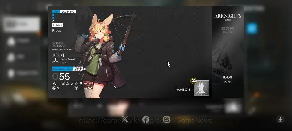 Arknights Accounts Lv 22| 55 OP+1 Skin | 3150 Orundum 53 Originium | image 3