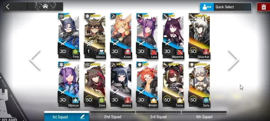 Arknights Accounts Lv 22| 55 OP+1 Skin | 3150 Orundum 53 Originium | image 5