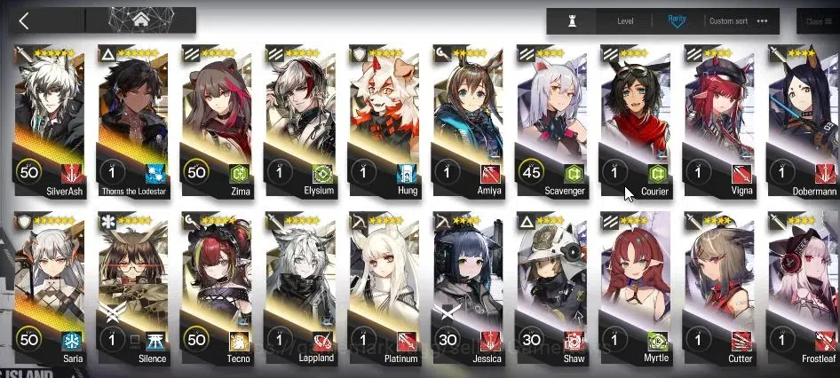 Arknights Accounts Lv 22| 55 OP+1 Skin | 3150 Orundum 53 Originium | image 6