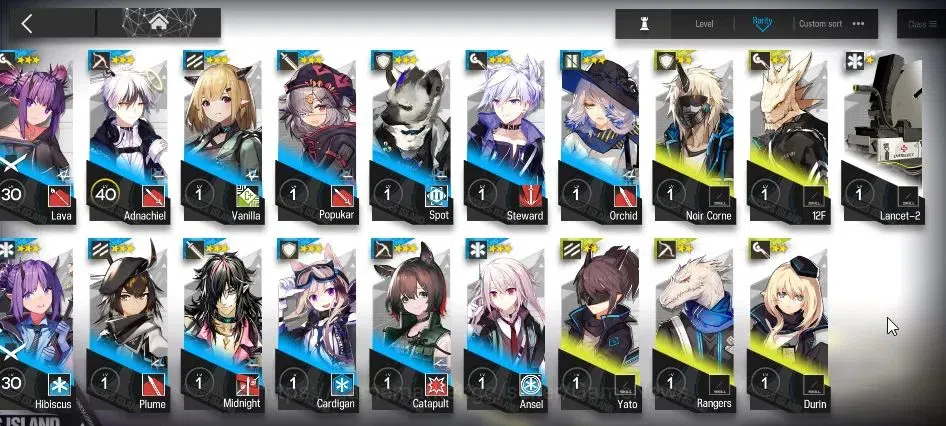 Arknights Accounts Lv 22| 55 OP+1 Skin | 3150 Orundum 53 Originium | image 8