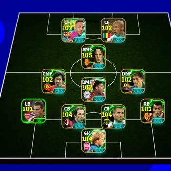 eFootball Accounts Legends & Iconic Players COLECTIVE 3181+ | TOTTI x H DIOUF x PARK JI SUNG x BARESSI x CAFU,READY TO