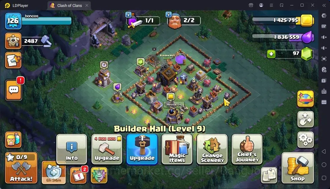Clash of Clans Accounts Global |TH 15-BH 9|LVL 126|BK 51,AQ 72,MP 43,GW 42 image 15