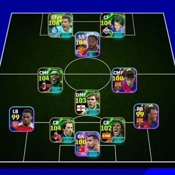 eFootball Accounts High-End Mobile|PW 3163|BigT RaulGonzales|Epic Aguero,FrancoBaresi,PaulScholes|Shwt