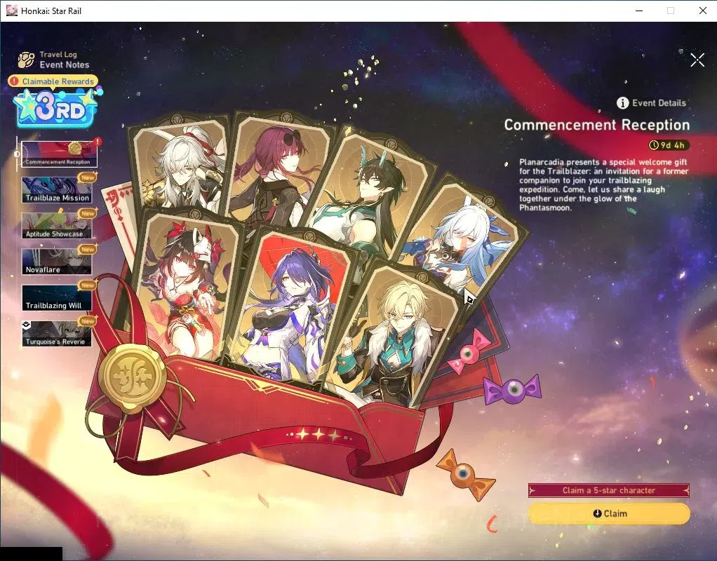 Honkai Star Rail Accounts Asia | TL 3 | Selector B5 ON + 1 Golden Companion  image 12