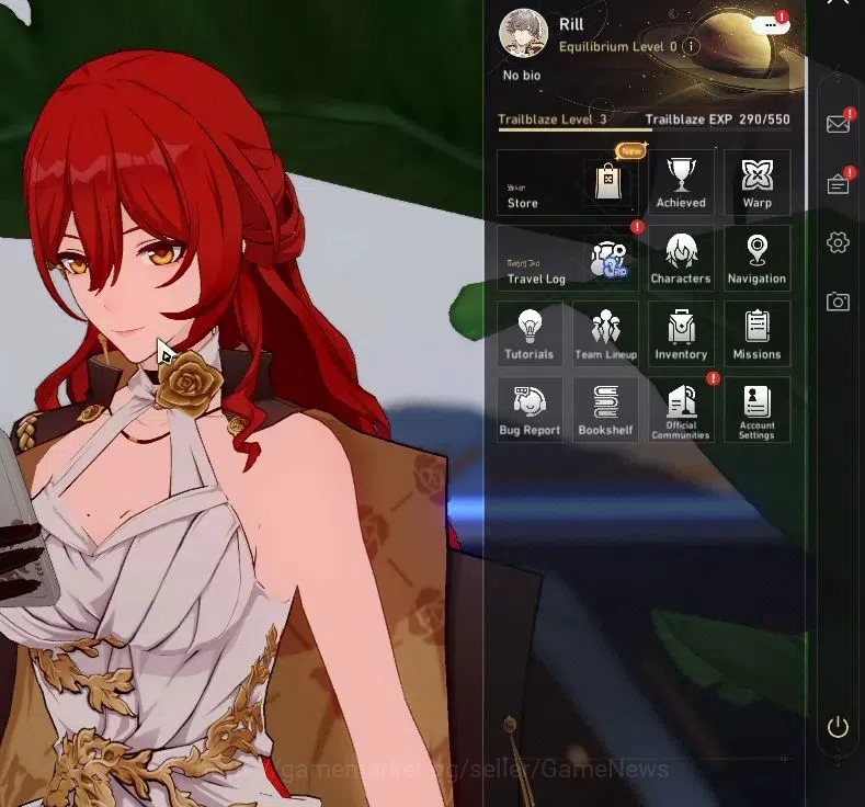 Honkai Star Rail Accounts Asia | TL 3 | Selector B5 ON + 1 Golden Companion  image 2