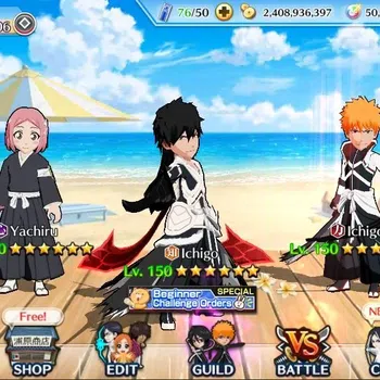 Bleach: Brave Souls Accounts Starter [GLOBAL]|50K Orb|2 New Ichigo,10th Aniv Rukia,TYBW25 Yachiru,Nemu,Renewd