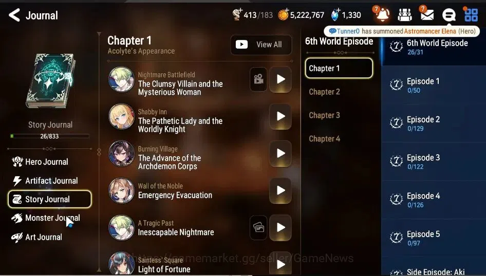 Epic Seven Accounts GLOBAL Unverif|New Era|2 ML(Rhiana&Luciel,Dark Cor image 8
