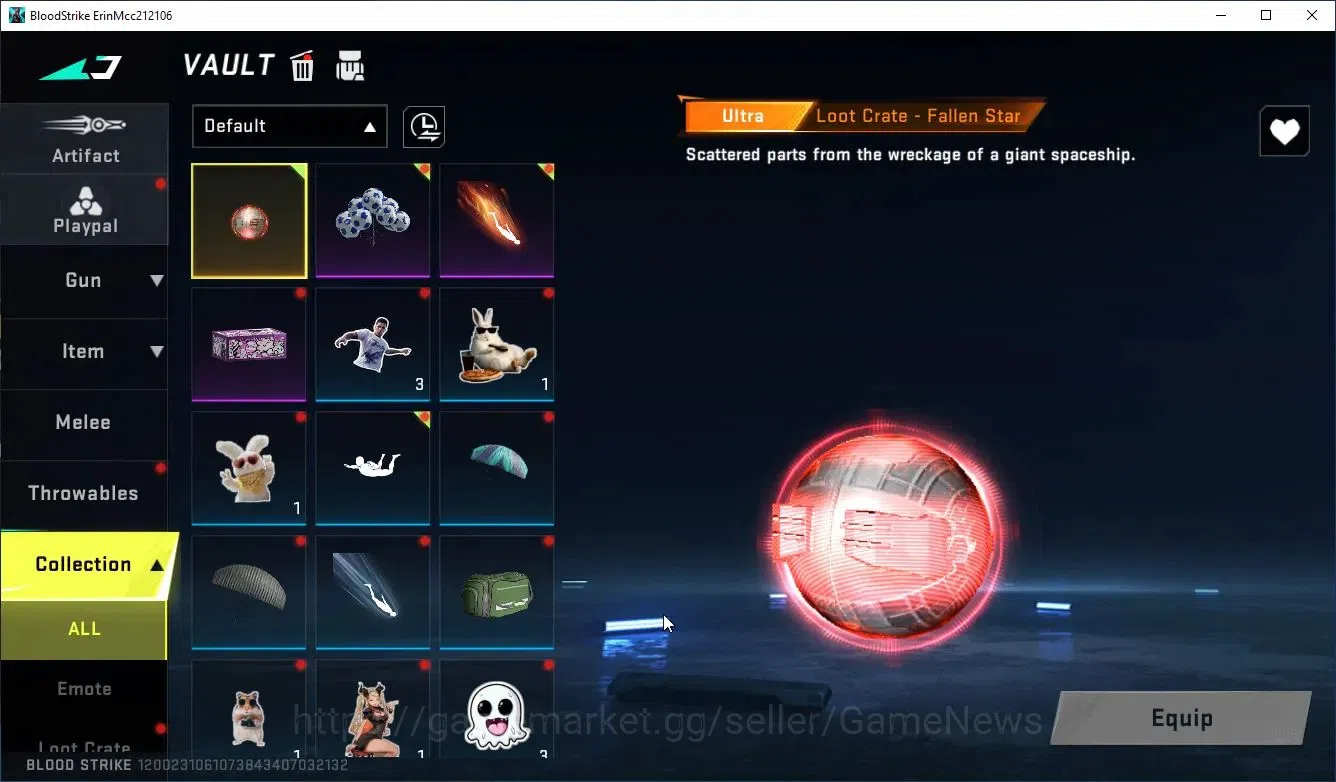 Blood Strike Accounts High-End ASIA|2 ULTRA[ALONDRA-PitchStrike,M700-Boitata]|Limited Origin12|3 LEgendary|NetEase|Check 11