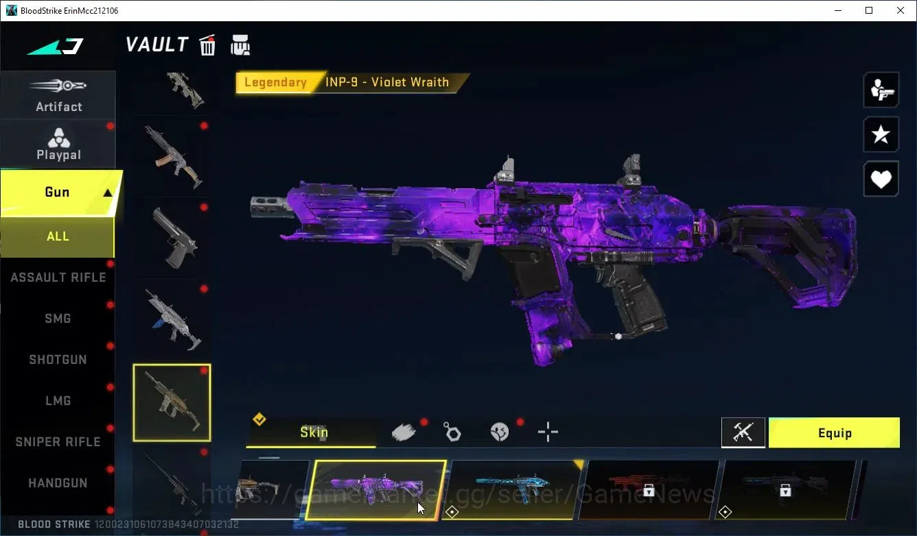 Blood Strike Accounts High-End ASIA|2 ULTRA[ALONDRA-PitchStrike,M700-Boitata]|Limited Origin12|3 LEgendary|NetEase|Check 9