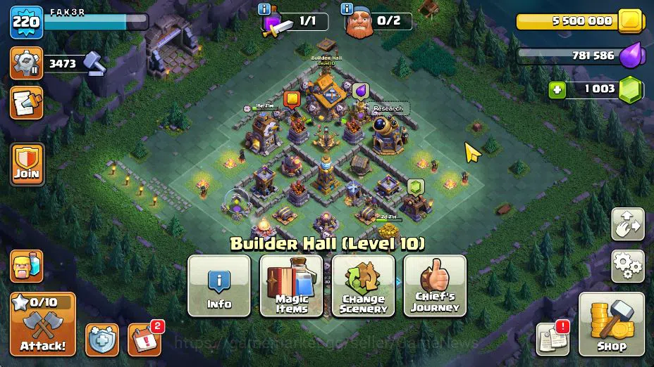 Clash of Clans Accounts TH18-BH 10|LV 220|HH 11|BK 84,AQ 95,GW 69,MP 65,RC image 11