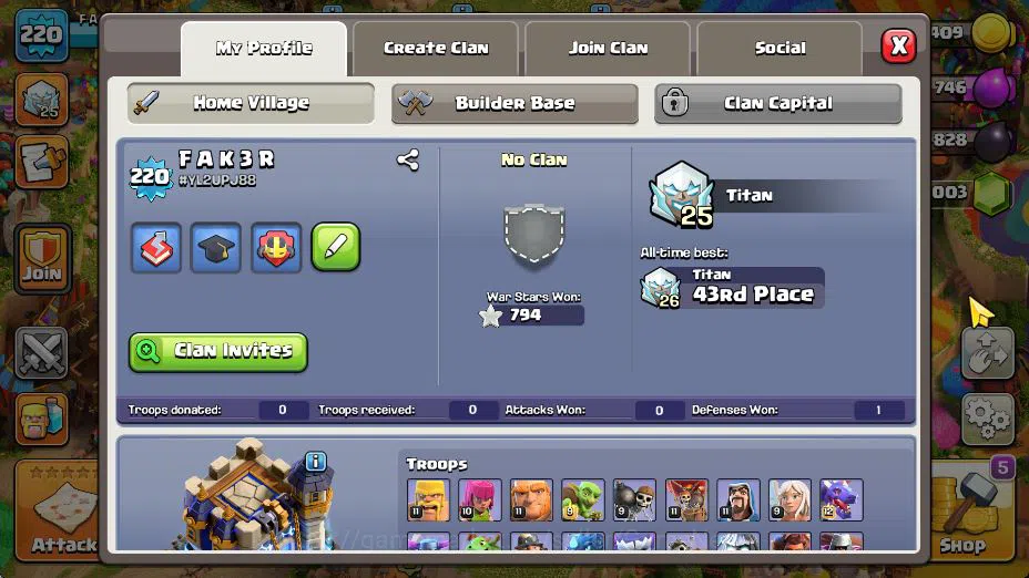 Clash of Clans Accounts TH18-BH 10|LV 220|HH 11|BK 84,AQ 95,GW 69,MP 65,RC image 2