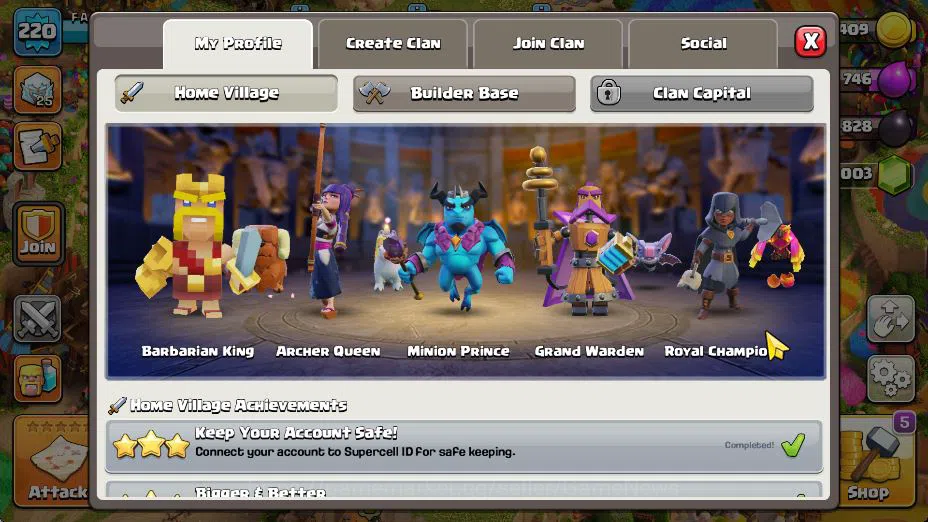 Clash of Clans Accounts TH18-BH 10|LV 220|HH 11|BK 84,AQ 95,GW 69,MP 65,RC image 6