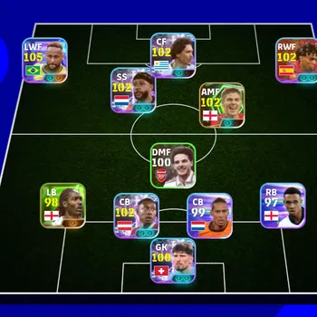 eFootball Accounts Legends & Iconic Players EFOOTBALL 2026 | NEYMAR JR NEW CARD,ANDRY SEVCHENKO,S GERARD,D NUNEZ,M
