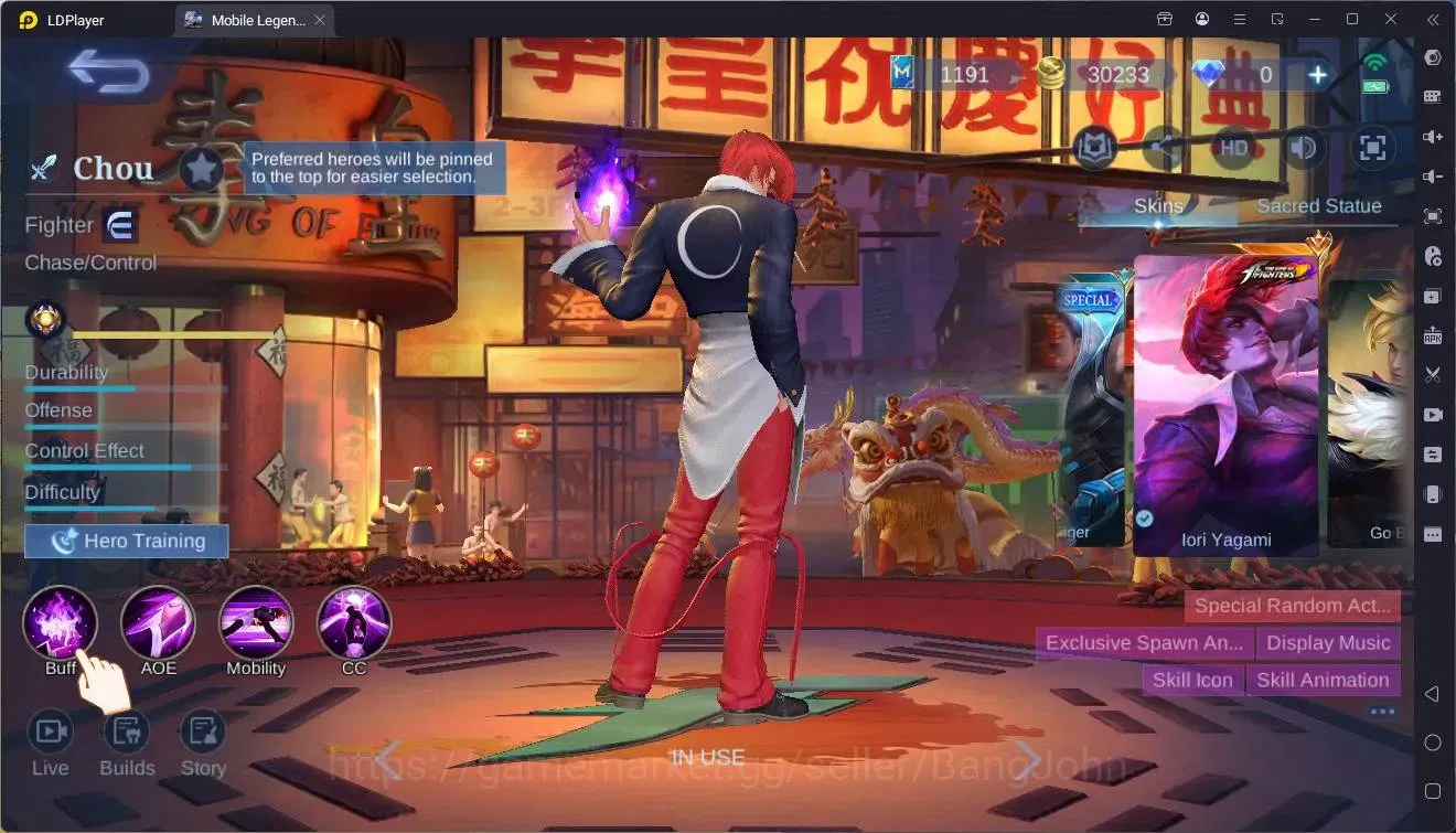 Mobile Legends: Bang Bang Accounts Collector Global|Hero 90|Skin 210|Renowned|KOF Chou|Prime Granger|CC Aurora|5STAR 17