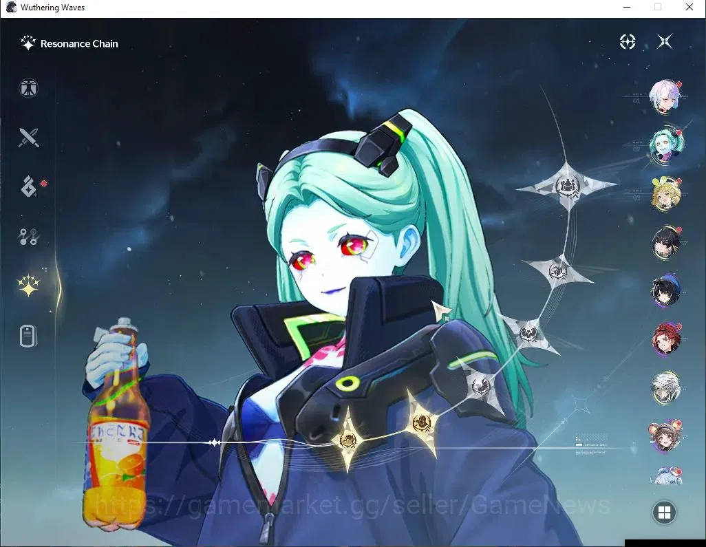 Wuthering Waves Accounts NA |UL 47|2 Limited|[Lucy RC 6,Rebecca RC 2] + Sig image 4
