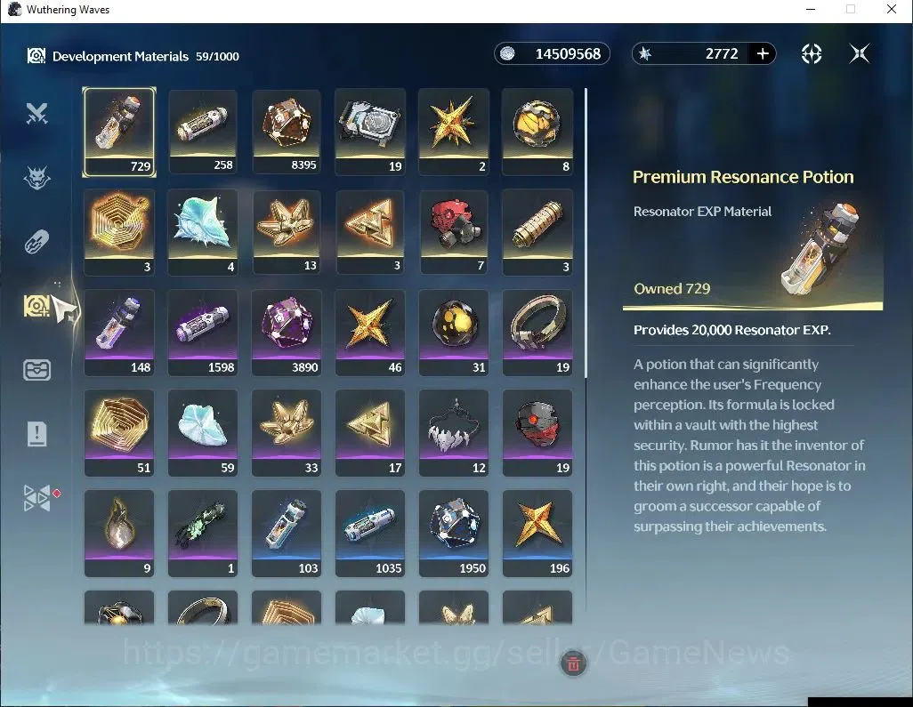 Wuthering Waves Accounts NA |UL 47|2 Limited|[Lucy RC 6,Rebecca RC 2] + Sig image 8