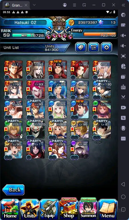 Grand Summoners Accounts [GLOBAL] Rank 59 | 24 Ascend | Okarun TW | Paladin image 4