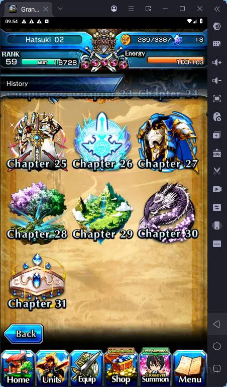Grand Summoners Accounts [GLOBAL] Rank 59 | 24 Ascend | Okarun TW | Paladin image 6