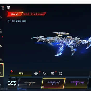 Blood Strike Accounts Others ASIA|1 ETERNAL: KAG-6 Star Chaser Lv2|1 AOT: M4A1|1 ULTRA|5 Legendary Guns|LogNetEase(BS939Z)