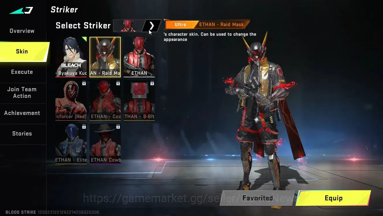 Blood Strike Accounts ASIA|Collab BLEACH[Byakuya Kuchiki]|ULTRA ETHAN-Ra image 4