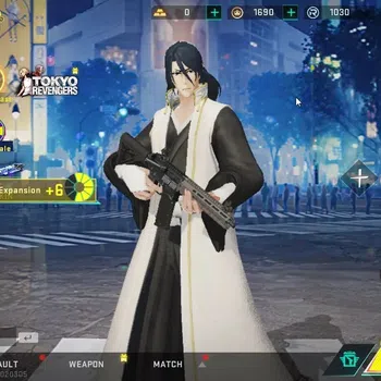 Blood Strike Collab Skin ASIA|Collab BLEACH[Byakuya Kuchiki]|ULTRA ETHAN-Ra image 1