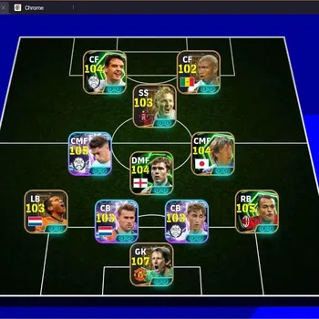 eFootball High-End Mobile |PW 3200|Epic Cruyff,Cafu,Nakamura,Alonso,S image 1
