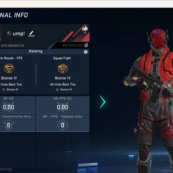 Blood Strike Accounts Others ASIA|Eternal Gun: UMP45 - Infinite|Check SS BS3650B