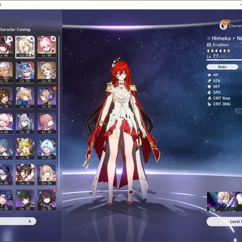 Honkai Star Rail Accounts Mid Game Asia|1 GC|TL 62|6 Limited (Evanescia E1)+Sign, Himeko Nova,Pearl,Sparkle,Archer,Silver