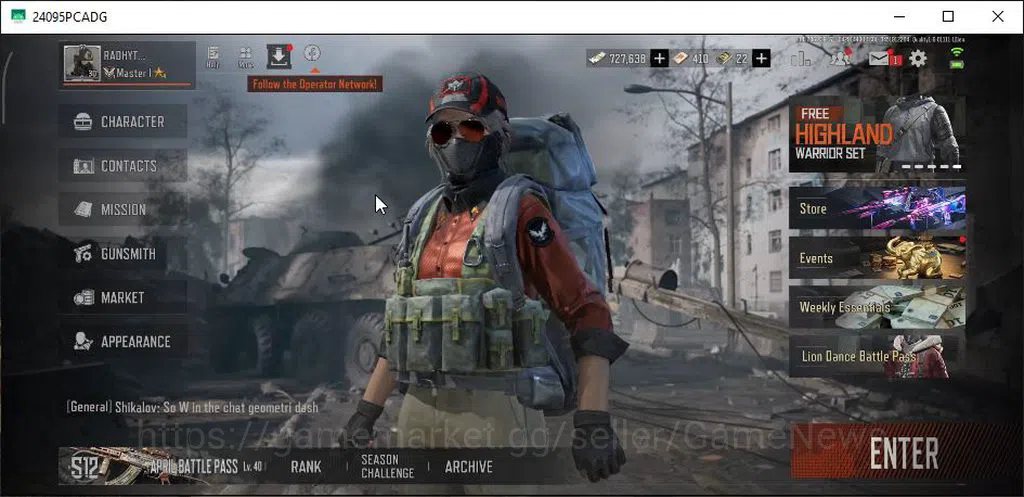 Arena Breakout Accounts MOBILE Lv30|SV 71M|CV 37M| AEk Flag,MPX Fangs,VSS image 1