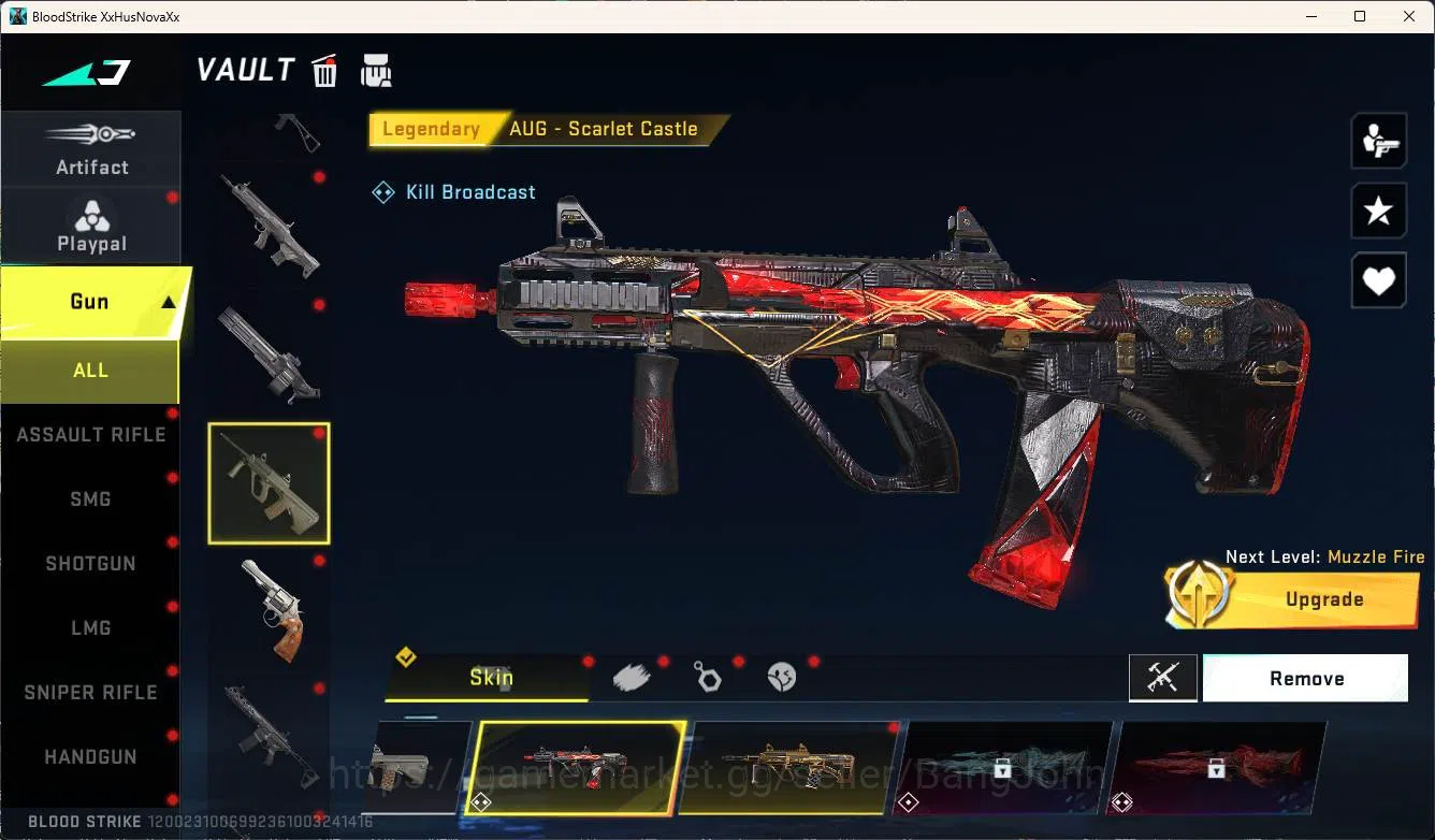 Blood Strike Accounts ASIA, eternal nova nightmare, eternal mp5, ultra v image 12