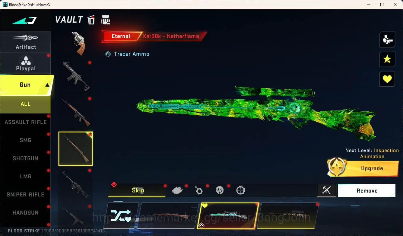 Blood Strike Accounts ASIA, eternal nova nightmare, eternal mp5, ultra v image 13