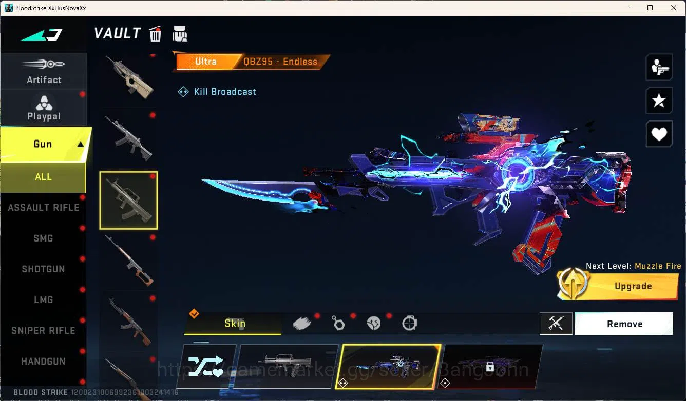 Blood Strike Accounts ASIA, eternal nova nightmare, eternal mp5, ultra v image 15