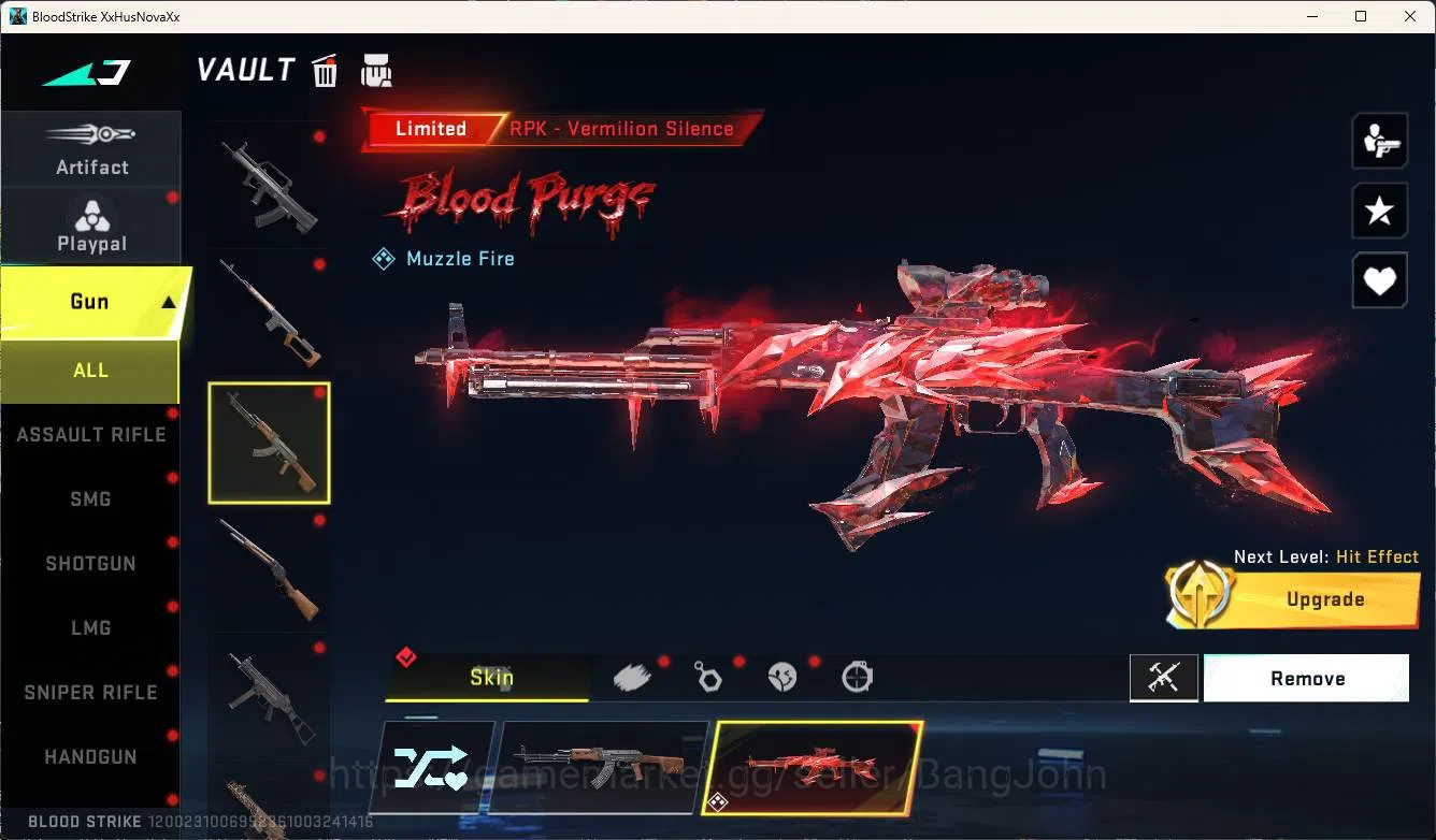 Blood Strike Accounts ASIA, eternal nova nightmare, eternal mp5, ultra v image 16