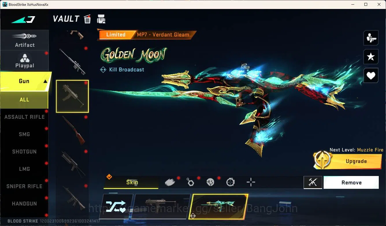 Blood Strike Accounts ASIA, eternal nova nightmare, eternal mp5, ultra v image 18