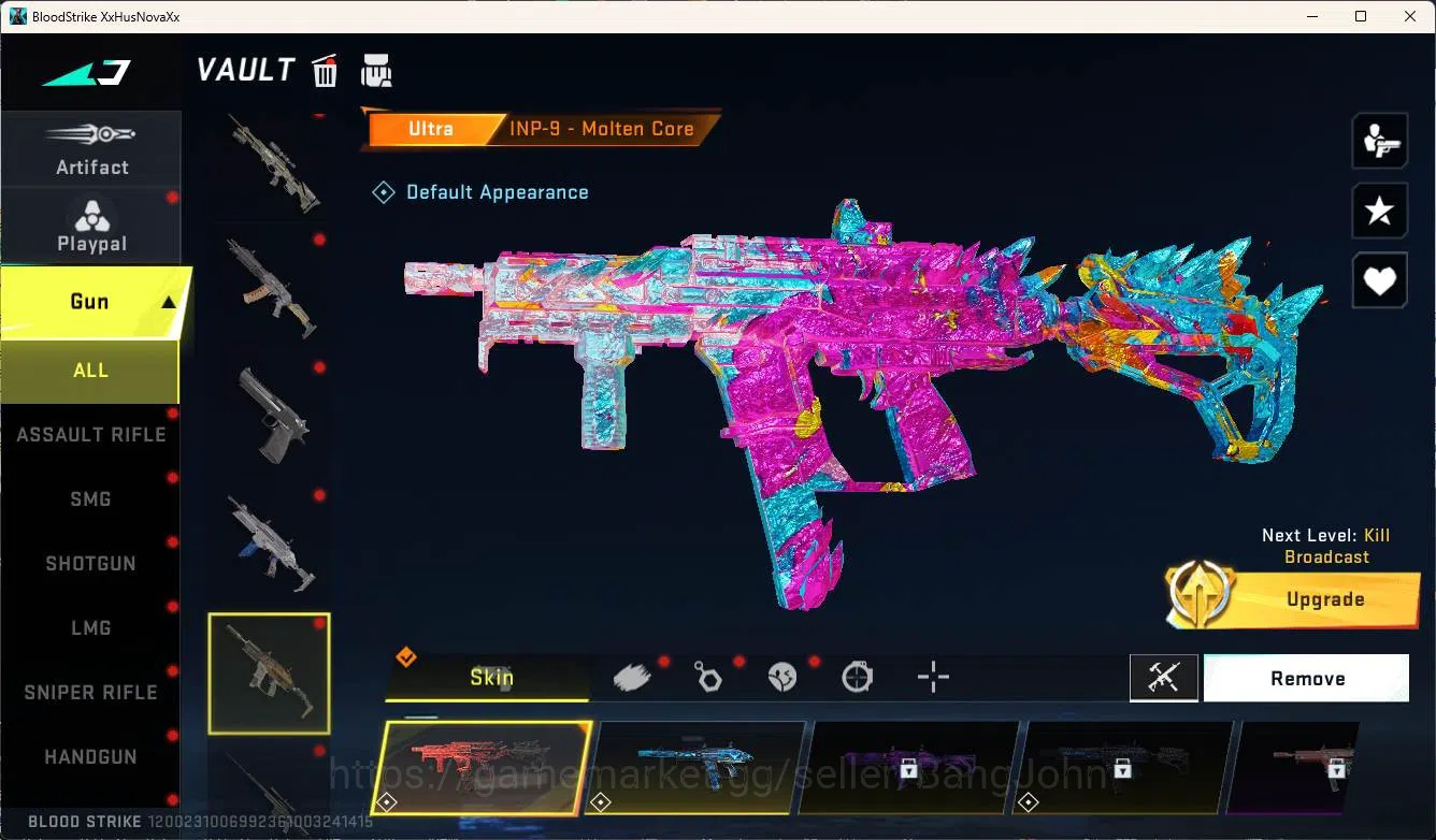 Blood Strike Accounts ASIA, eternal nova nightmare, eternal mp5, ultra v image 8