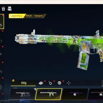 Blood Strike Rare Skin ASIA, eternal nova nightmare, eternal mp5, ultra v image 1