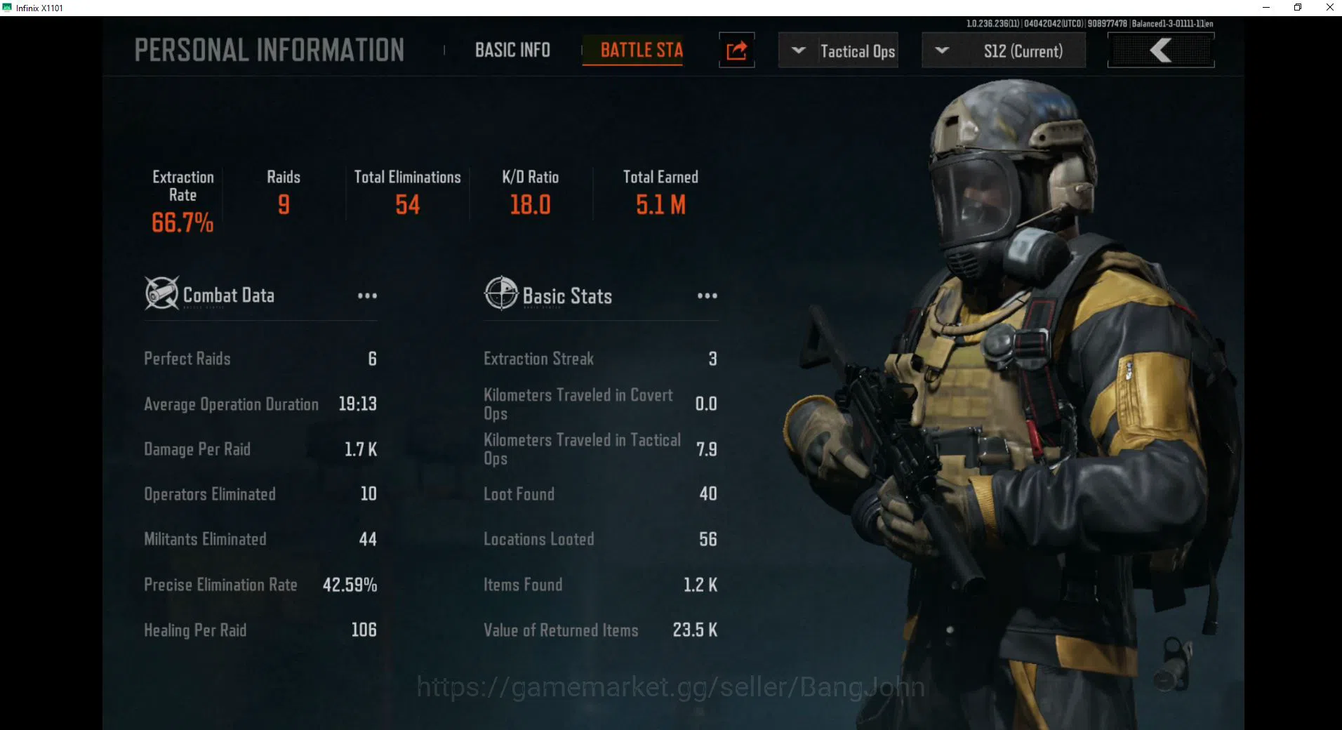 Arena Breakout Accounts Others MOBILE| LV 30, SV 35M, CV 21 M, CN on, Many skin WP, Many Rare item. more detail CHeck SS 2