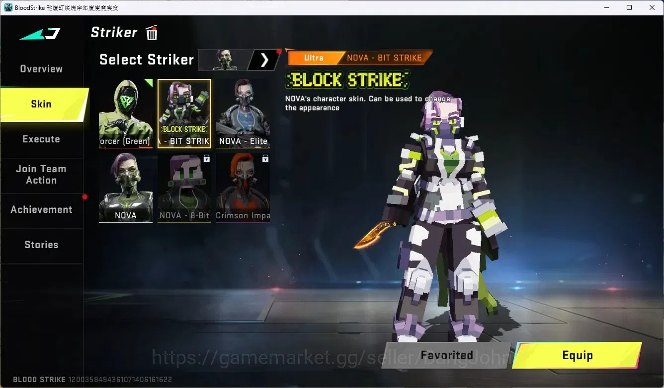 Blood Strike Accounts ASIA | 1 ULTRA MELEE KUKRI-NEXORA |ULTRA SEDAN| 6 image 11