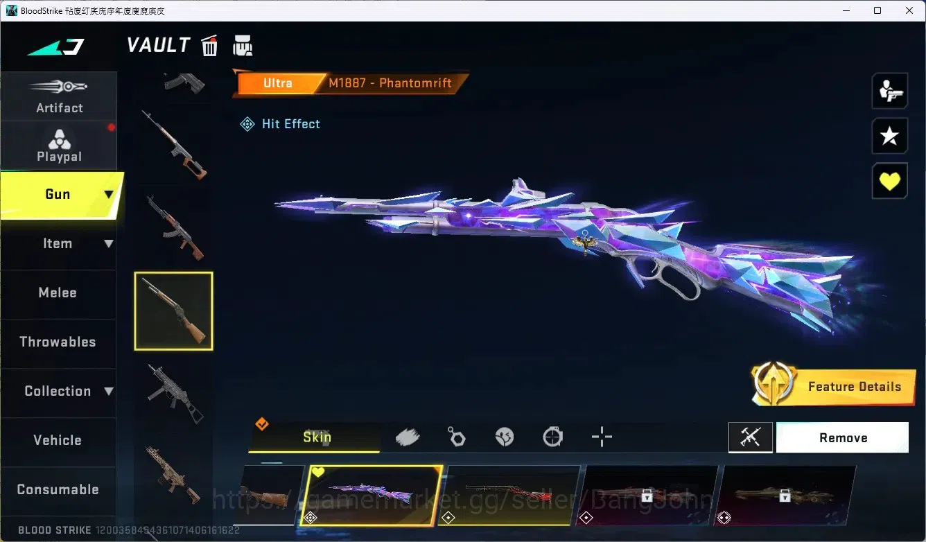 Blood Strike Accounts ASIA | 1 ULTRA MELEE KUKRI-NEXORA |ULTRA SEDAN| 6 image 7