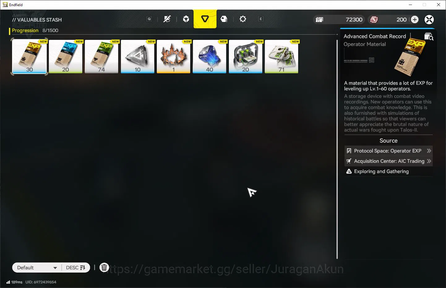 Arknights: Endfield Accounts NA/EU Level 2 | Fresh starter Laevatain | 6 SR Cha image 6
