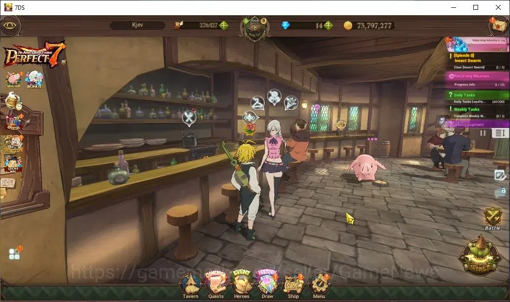 The Seven Deadly Sins: Grand Cross Accounts Global|1 LR Selector|1,1M CC|10 LS||2 LR+5 UR|Eliz image 1