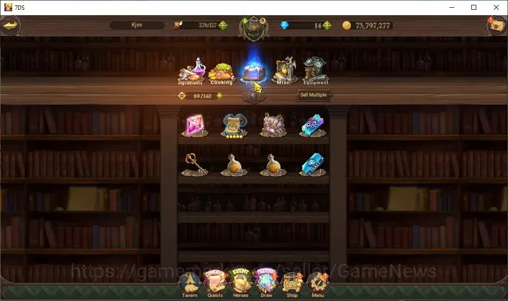 The Seven Deadly Sins: Grand Cross Accounts Global|1 LR Selector|1,1M CC|10 LS||2 LR+5 UR|Eliz image 14
