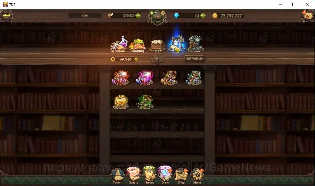The Seven Deadly Sins: Grand Cross Accounts Global|1 LR Selector|1,1M CC|10 LS||2 LR+5 UR|Eliz image 15