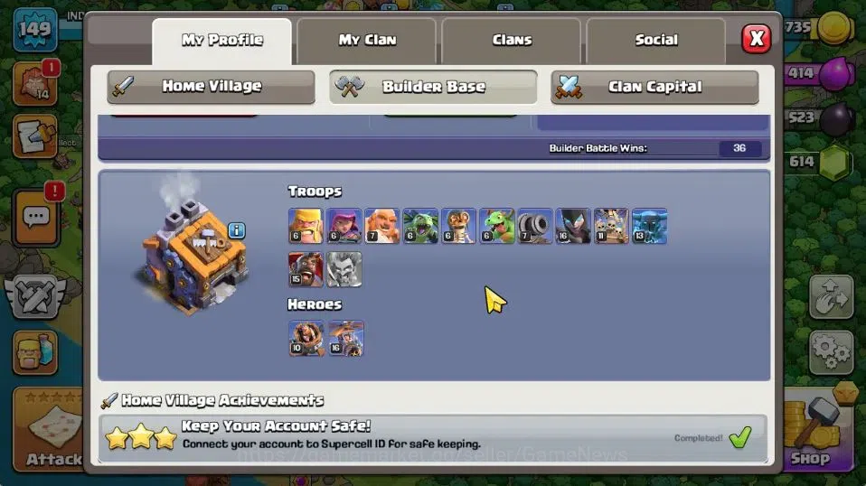 Clash of Clans Accounts TH 14-BH 9|LV 149|HH 8|BK 68,AQ 67,GW 46,MP 40,RC  image 5