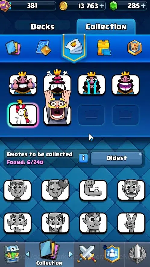 Clash Royale Accounts Lv 381|Trophy 2878|KTL 9|Card 49/121|1 Hero 2 EVO image 10