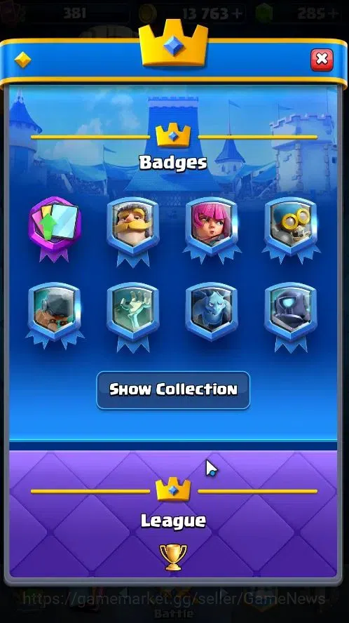 Clash Royale Accounts Lv 381|Trophy 2878|KTL 9|Card 49/121|1 Hero 2 EVO image 4