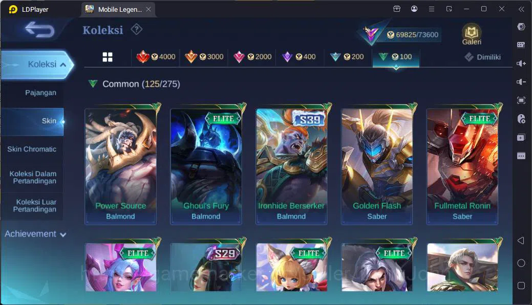 Mobile Legends: Bang Bang Accounts (Hero104|Skin232|KPThamuz,TfRoger,KoFKarina,Sanrio image 10