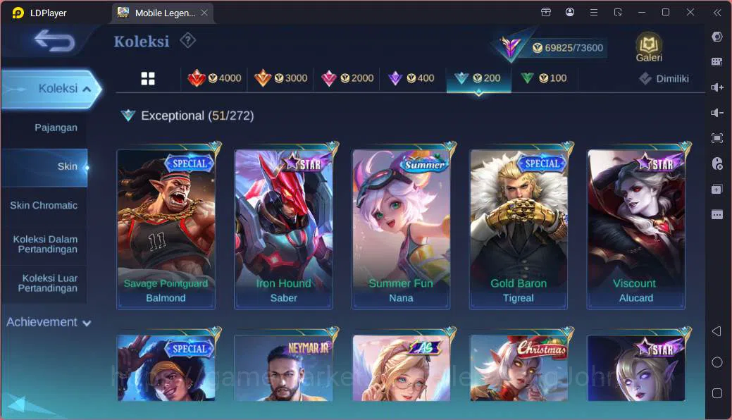 Mobile Legends: Bang Bang Accounts (Hero104|Skin232|KPThamuz,TfRoger,KoFKarina,Sanrio image 11