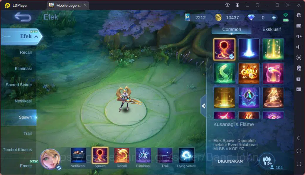 Mobile Legends: Bang Bang Accounts (Hero104|Skin232|KPThamuz,TfRoger,KoFKarina,Sanrio image 4