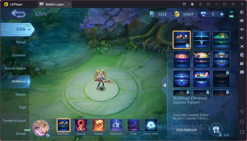 Mobile Legends: Bang Bang Accounts (Hero104|Skin232|KPThamuz,TfRoger,KoFKarina,Sanrio image 5